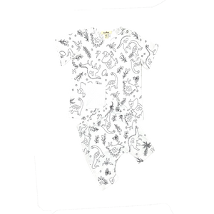 Baby Boys Short Sleeve Dinosaur-Printed set