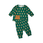 Babies Long sleeve Deer-Printed set