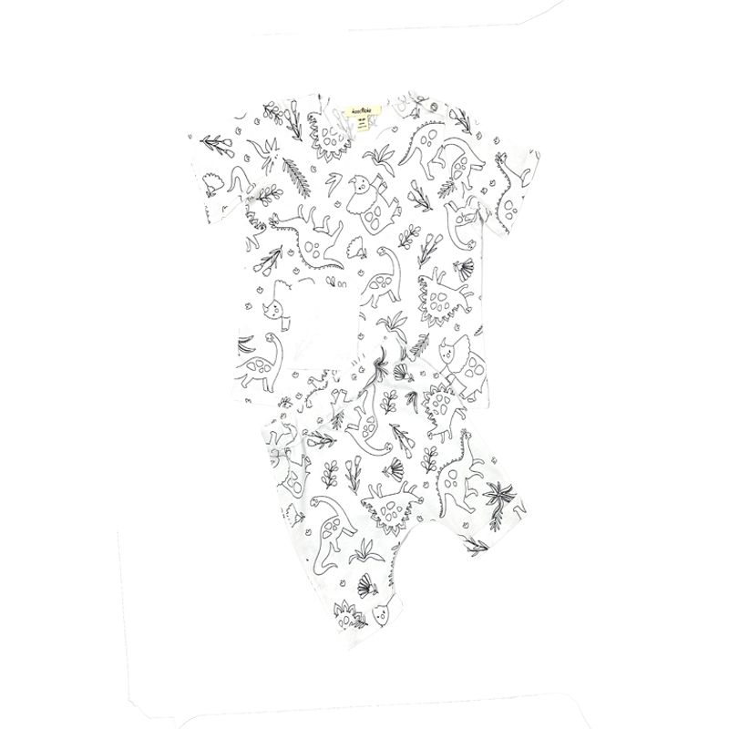 Baby Boys Short sleeve dinosaur-printed top