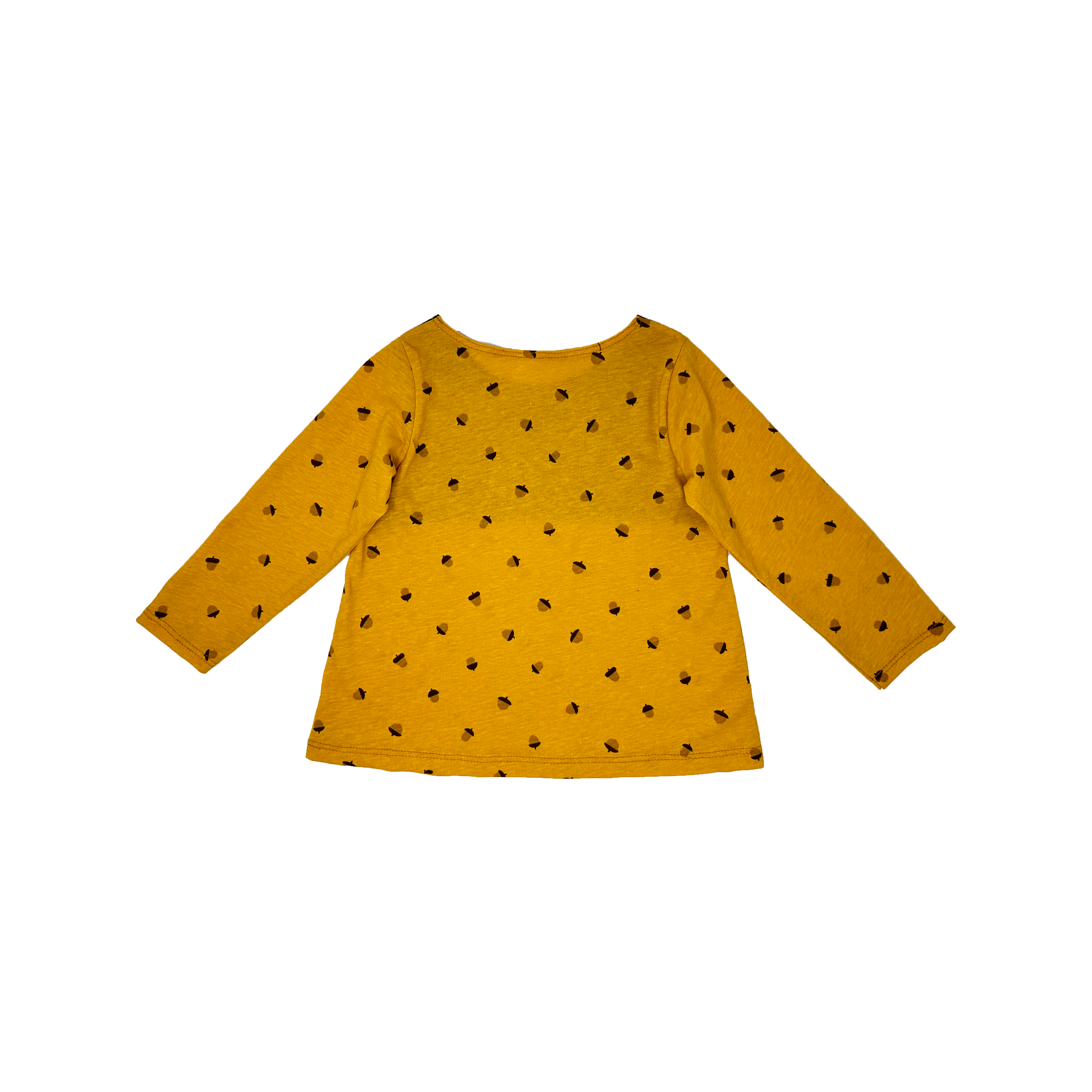 Girls Long sleeve Hazelnut-Printed top