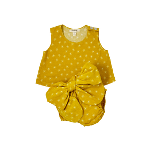 Baby Girls Yellow Floral Top