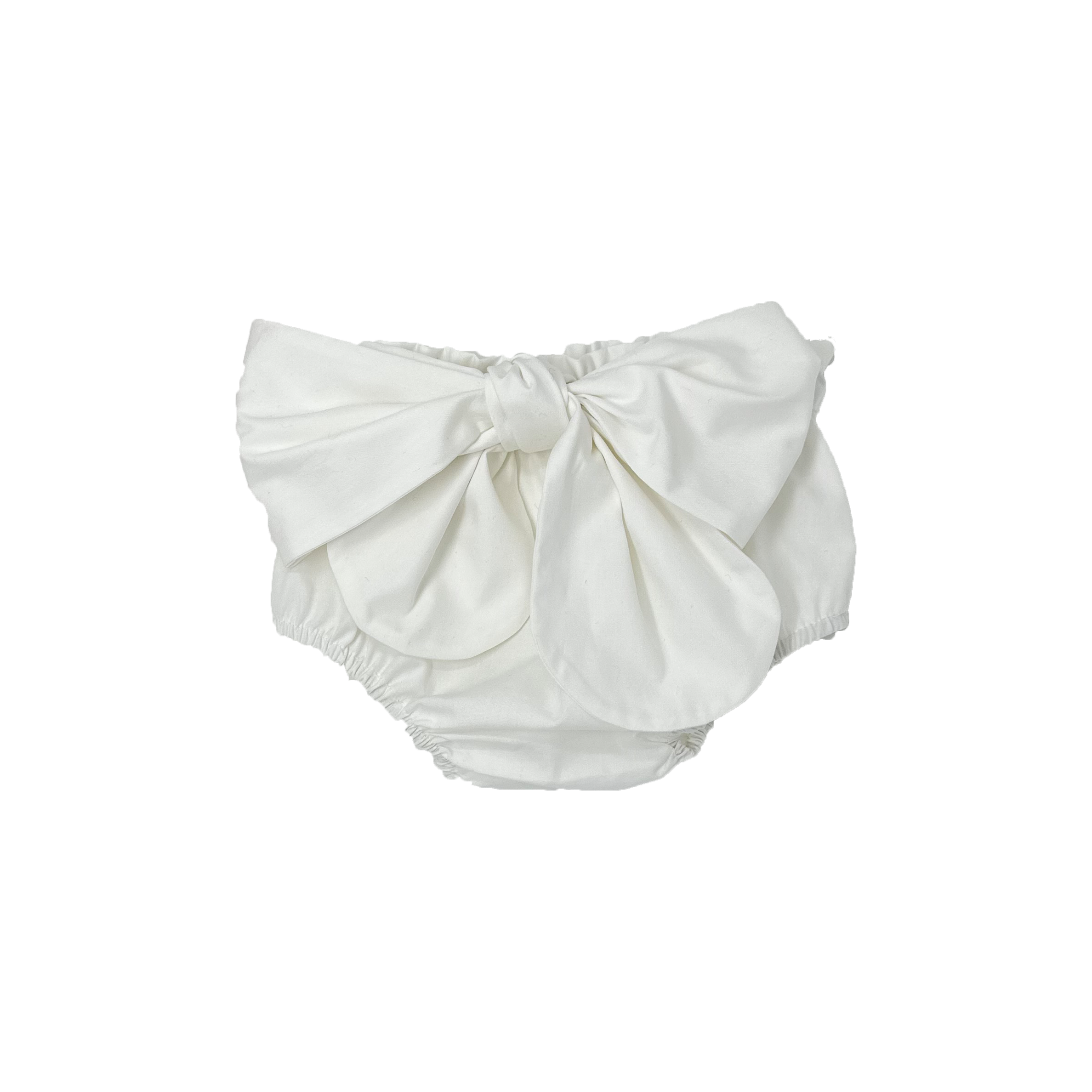 Baby Girls White Bloomers