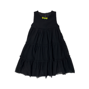 Girls Black Tulle Dress