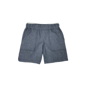 Boys Navy Polka Dots Shorts