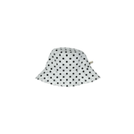 Girls Beige Polka Dot Bucket Hat