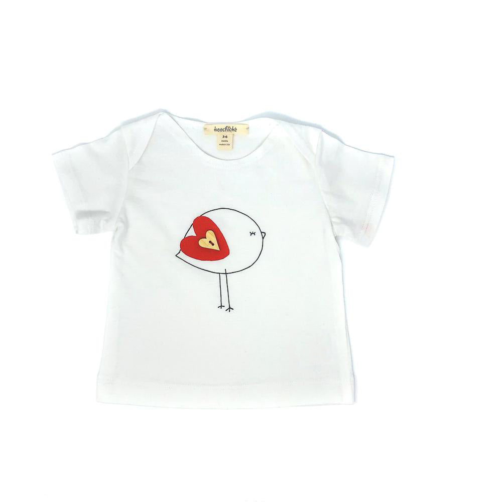 Baby Bird-print T-Shirt