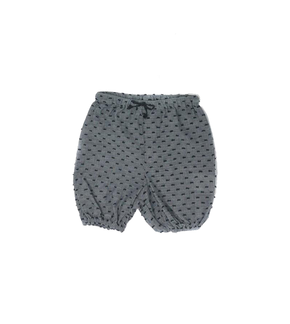 Babys Gray Polka Dot Pants