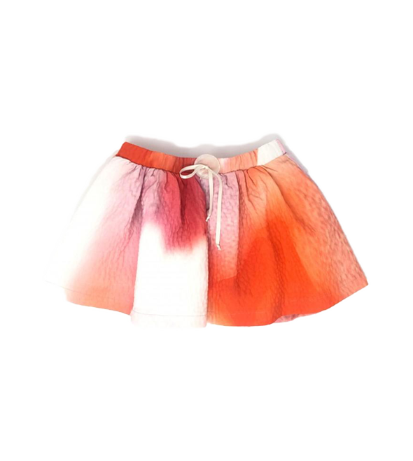 Girls Water color print skirt