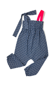 Shoulder-Bow Jumpsuit
